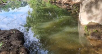 Nueva “laguna” de aguas negras contamina el Parque Lineal y desemboca en el río Pitillal