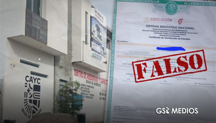 Egresadas del Colegio de Estudios de Bahía de Banderas denuncian entrega de certificados falsos