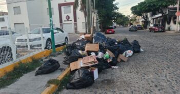 Se hacen visibles los efectos de la suspensión parcial del servicio de recolección de basura en Puerto Vallarta