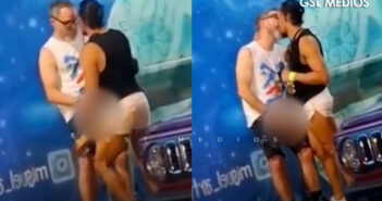 Sin pudor: captan a pareja en actos inapropiados en la Zona Romántica