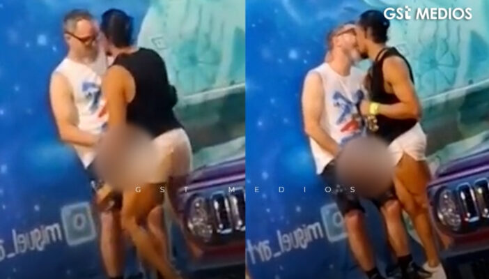 Sin pudor: captan a pareja en actos inapropiados en la Zona Romántica