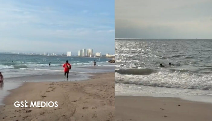 Realizan múltiples rescates acuáticos en Playa Camarones