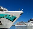 Arriban tres cruceros internacionales a Puerto Vallarta