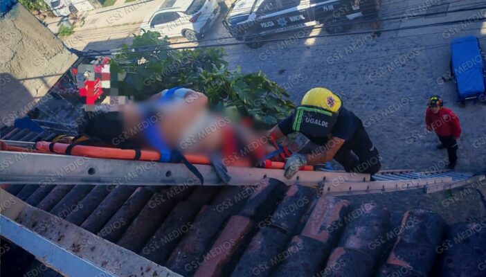 Hombre resulta lesionado tras descarga eléctrica en vivienda