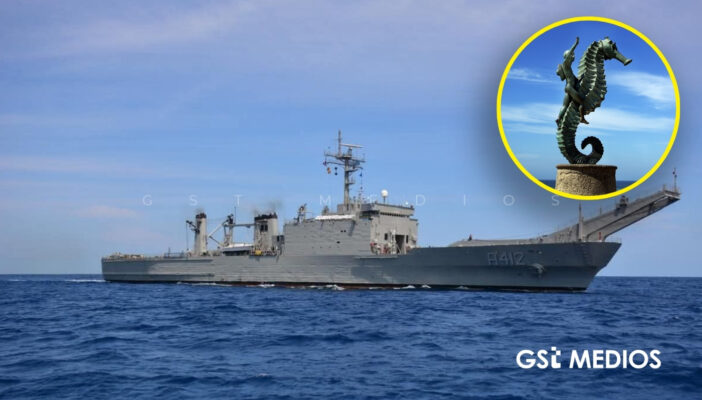 Arriba buque de la Marina a Puerto Vallarta con más de 100 elementos para reforzar la seguridad