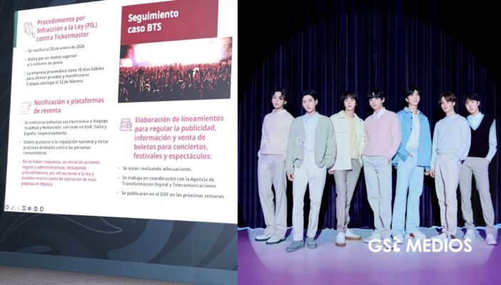 Profeco sanciona a Ticketmaster con más de 5 millones de pesos por irregularidades de boletos de BTS