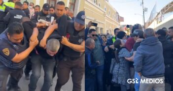 Protestas en Xalisco por descontento con alcaldesa Anabel Guerrero terminan en detenciones