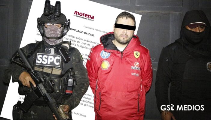 Morena se deslinda del alcalde de Tequila tras su detención