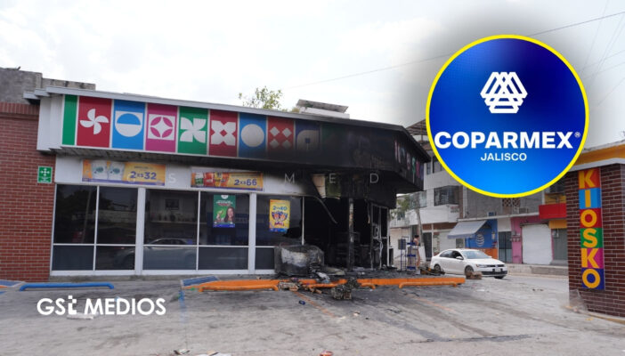 Violencia tras operativo del domingo deja afectaciones a 103 mil empresas en Jalisco: Coparmex