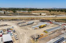 Reporta SIOP avances en la reconstrucción del puente La Desembocada