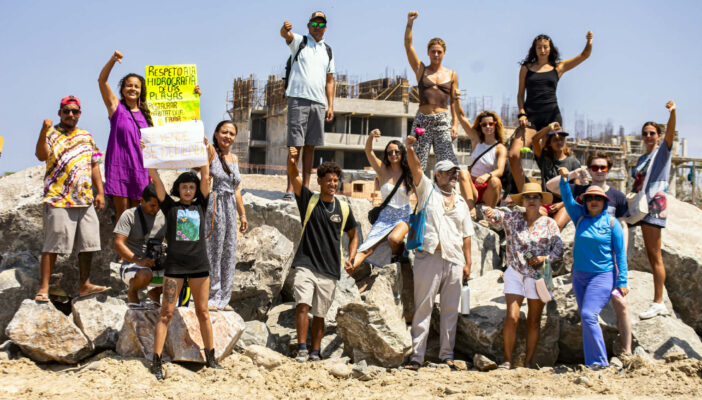 Denuncian reactivación de obras en Playa Las Cocinas, pese a clausura