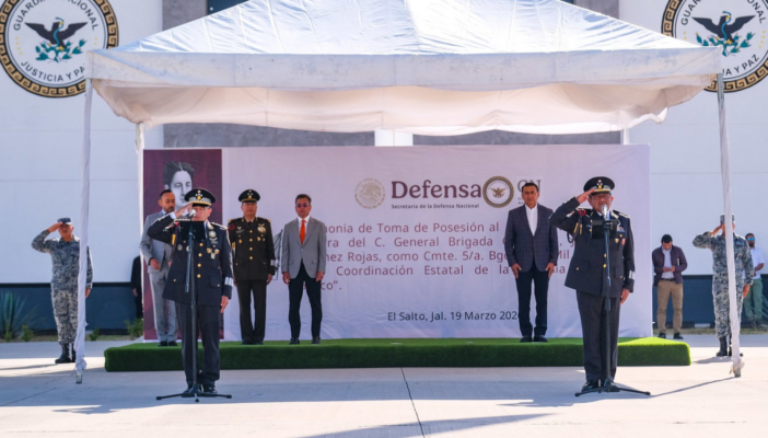 Toma de protesta GN Jalisco: asume José Luis Martínez Rojas como coordinador estatal
