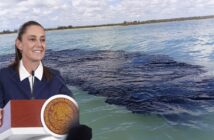Sheinbaum solicita a la FGR investigar derrame de petróleo en el Golfo de México