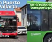 Presume Lemus restablecimiento total del transporte público en Puerto Vallarta