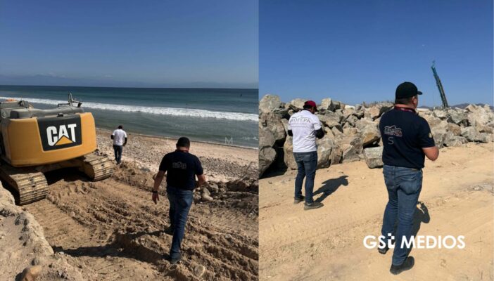 Continúan obras en playa Las Cocinas pese a reuniones con autoridades ambientales