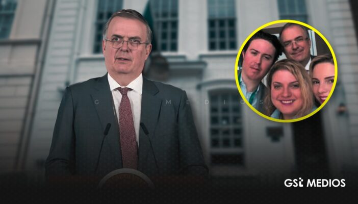 Ebrard admite que embajada sirvió como casa para su hijo