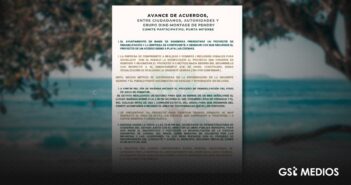 Comité Participativo Punta Mitense da a conocer puntos de acuerdo en Playa Las Cocinas