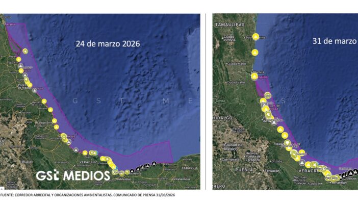 Derrame petrolero se extiende a 933 km del Golfo de México; ahora ha llegado hasta Tamaulipas
