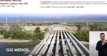 Prevén concluir el Puente Amado Nervo en julio