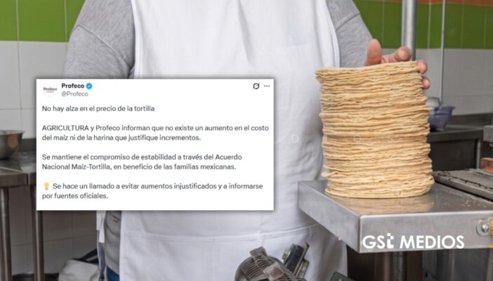 Profeco y secretaría de agricultura niegan alza en el precio de la tortilla