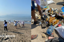 Realizan jornada de limpieza en Boca de Tomates por el Día de la Madre Tierra