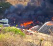 SEMADET activa Emergencia Atmosférica en Puerto Vallarta por incendio en vertedero municipal “Los Gavilanes”