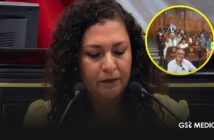 “Respeto a la soberanía de Cuba”: Cubanos se manifiestan en el Congreso de Veracruz y confrontan a diputada del PRI