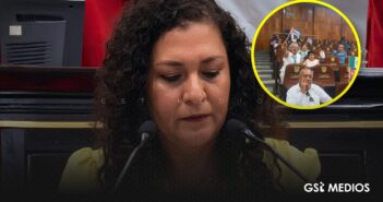 “Respeto a la soberanía de Cuba”: Cubanos se manifiestan en el Congreso de Veracruz y confrontan a diputada del PRI