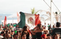 Vallartenses celebran victoria de México ante Corea del Sur en la Zona Fan