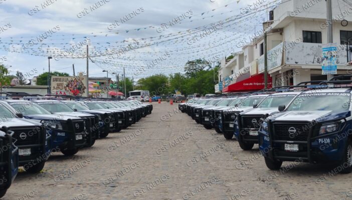 Entregan 35 patrullas en Vallarta con inversión de 35 millones