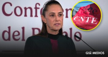“Está montado”: Sheinbaum señala que protestas de la CNTE son montajes