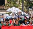 Madres buscadoras se manifiestan en Guadalajara durante inicio del Mundial 2026