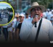 Maestros de la CNTE se manifiestan en Puerto Vallarta por mejoras laborales