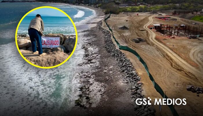 SEMARNAT detecta daños y pide retirar obras en Playa La Cocinas; revisará la concesión
