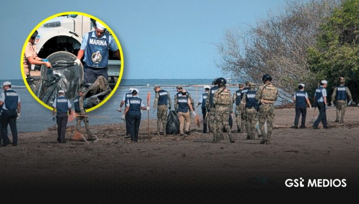 Realiza Marina jornada de limpieza en playa Boca de Tomates en Puerto Vallarta