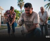 Ante el abandono del presidente; ciudadanos bachean por su cuenta su calle