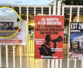Docentes de la secundaria Técnica #28 en Talpa de Allende se manifiestan y exigen destitución de directora