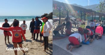 Guardavidas de Puerto Vallarta se capacitan para emergencias acuáticas previo a la temporada vacacional