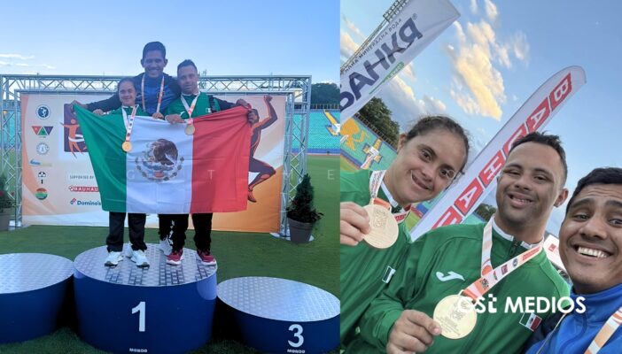 Oro para Vallarta: Chayo y Toño brillan en campeonato mundial en prueba de relevos