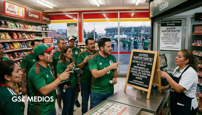 CDMX implementará ley seca para el partido de la Selección Mexicana 1 CDMX implementará ley seca para el partido de la Selección Mexicana
