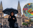 Alerta el SMN por lluvias en Jalisco y Nayarit mientras Genevieve se intensifica en el Pacífico