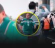 Cuauhtémoc Blanco es confrontado por manifestantes rumbo al estadio previo a México vs Inglaterra