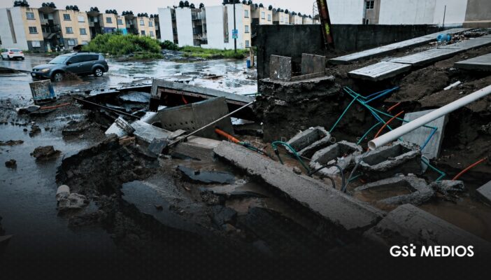 Viviendas del Bienestar sufren daños por lluvias en Veracruz