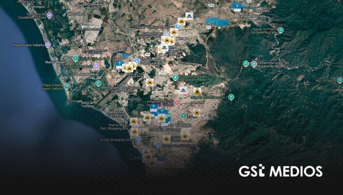 Lanzan mapa interactivo con puntos de inundación de Puerto Vallarta
