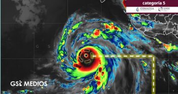 Huracán Genevieve alcanza categoría 5; prevén lluvias y vientos para Jalisco y Nayarit