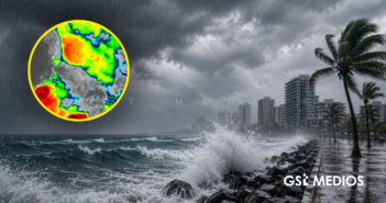 Prevén lluvias fuertes y oleaje elevado en Jalisco y estados del Pacífico en las próximas horas