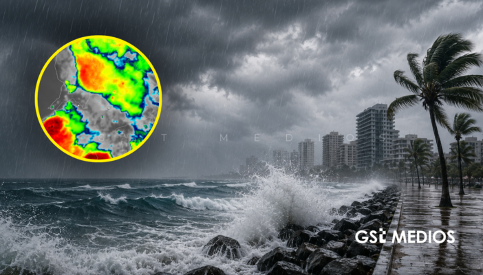 Prevén lluvias fuertes y oleaje elevado en Jalisco y estados del Pacífico en las próximas horas
