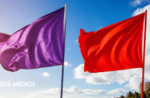 Playas de Puerto Vallarta presentan bandera morada y roja; piden tomar precauciones ante oleaje elevado