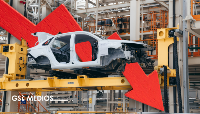 Producción de autos en México cae casi 2% en junio; exportaciones bajan 9.2%