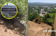 Denuncian riesgo de deslave por obra en cerro Monte Calvario en Bahía de Banderas